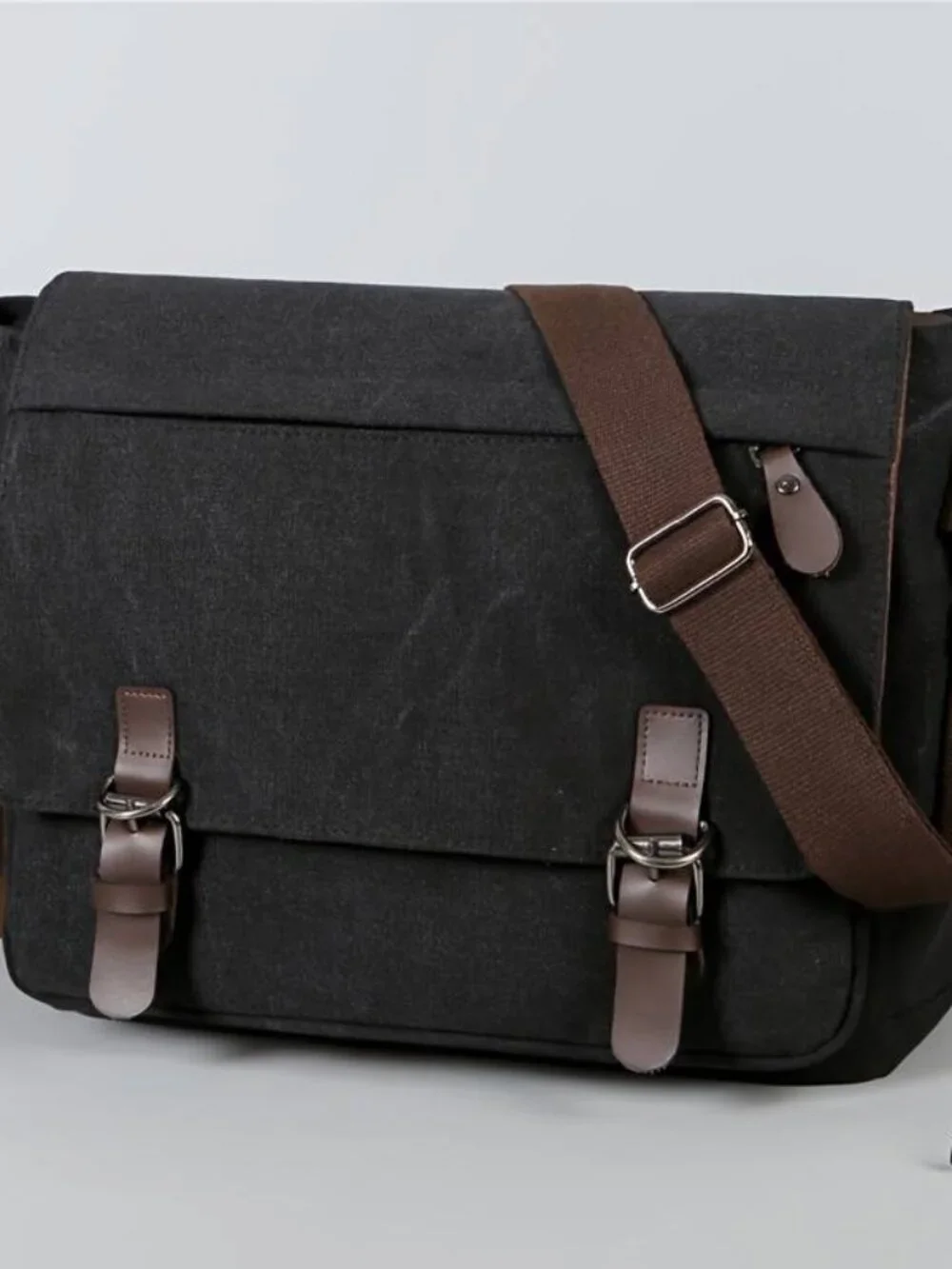 Vintage Canvas Backpack Large Capacity Shoulder Crossbody Travel Bag